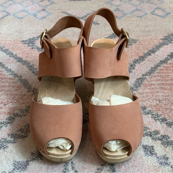 BRYR | Miranda Peep Toe in Clay, 37 (tapered heel style/sizing) - Picture 2 of 8
